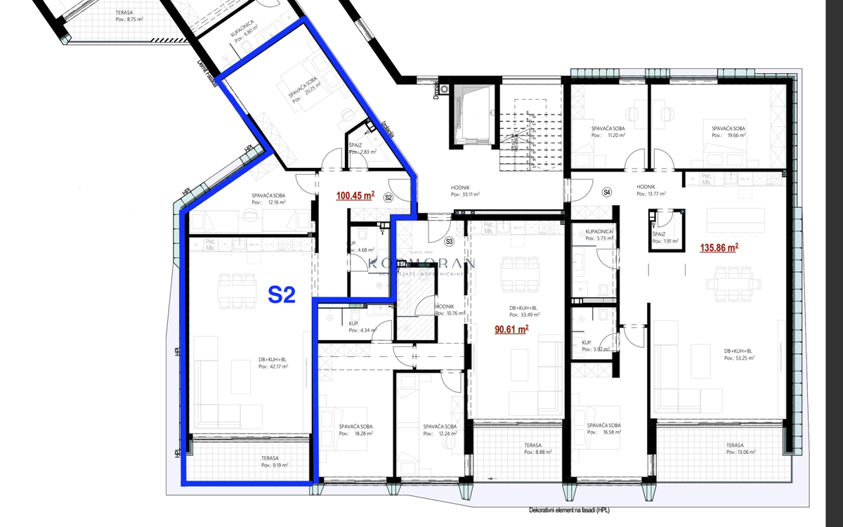 Apartma s pogledom na morje v središču mesta